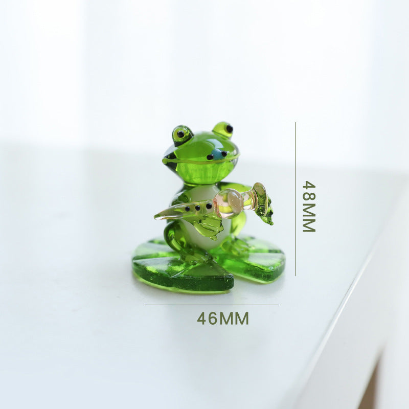 Glass Frog Ornament