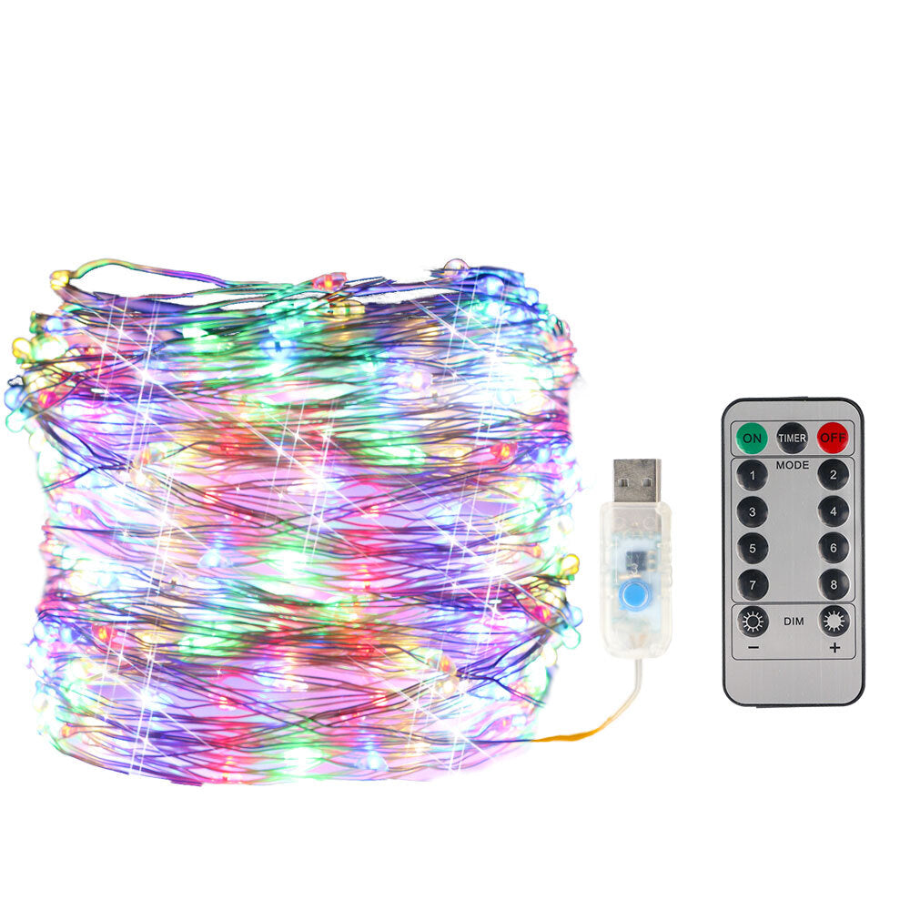 Outdoor fairy lights