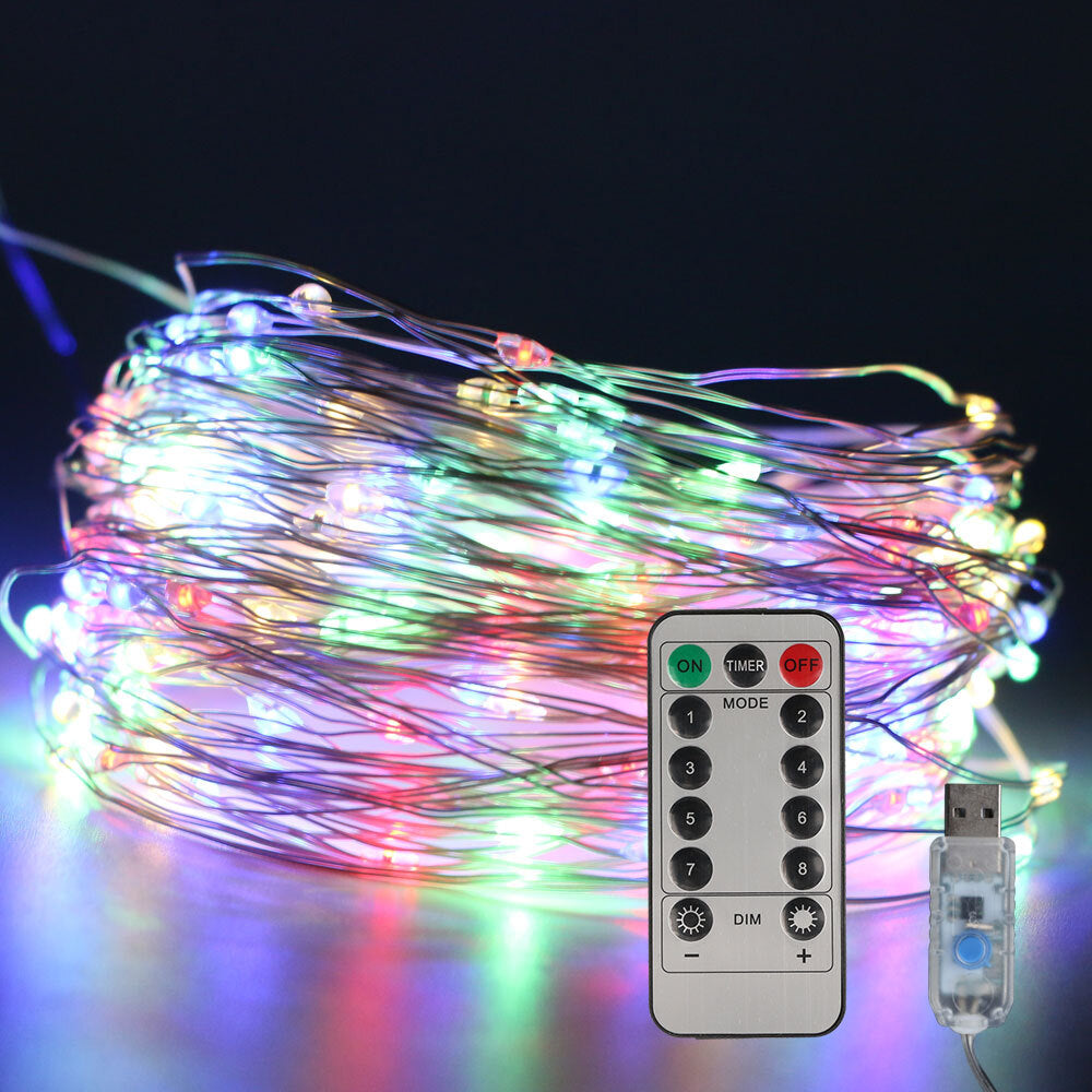 Outdoor fairy lights