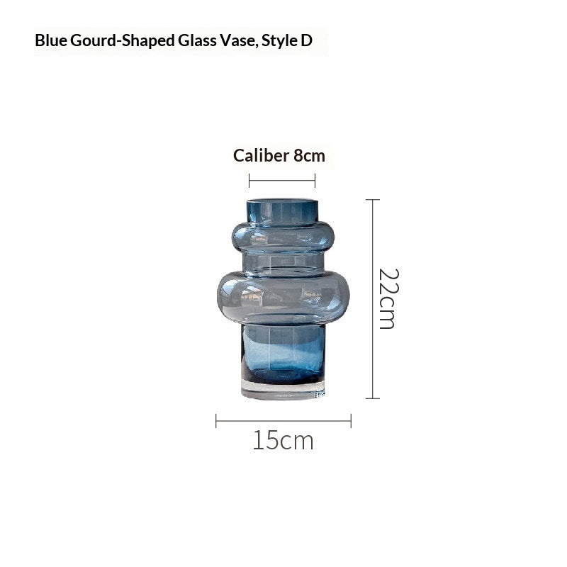 Blue Glass Vase
