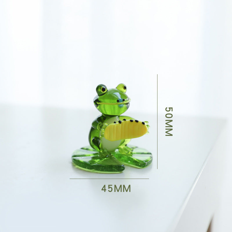 Glass Frog Ornament