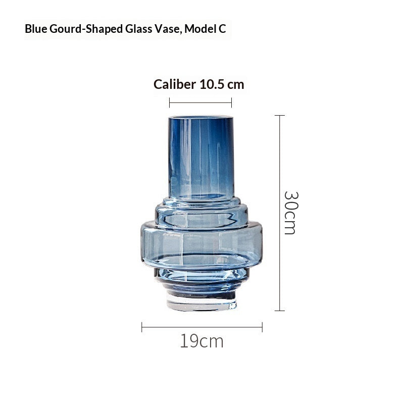 Blue Glass Vase