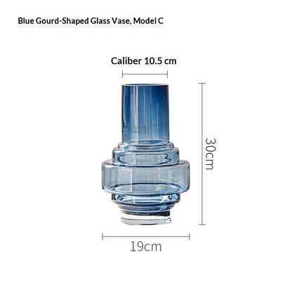 Blue Glass Vase