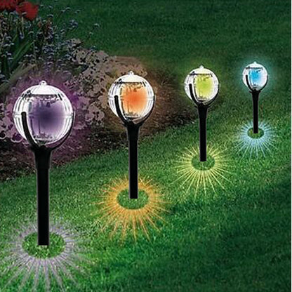 Outdoor Solar Sphere Lights