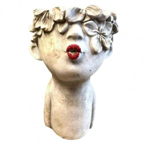 Resin Face Pots