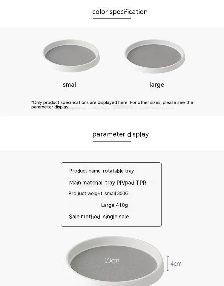 Rotating Kitchen Tray