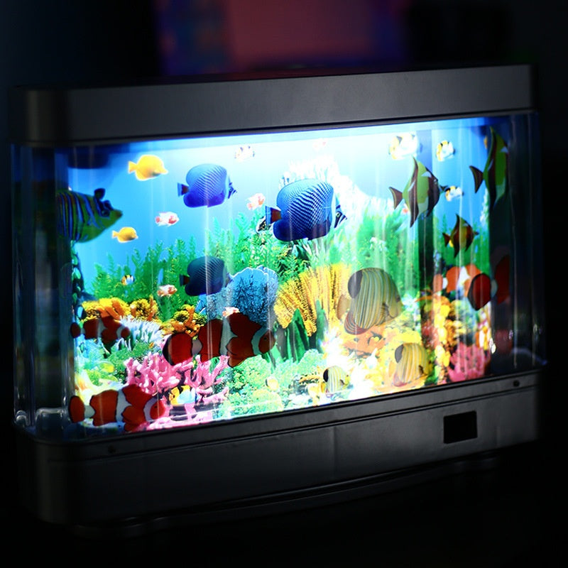 Resin Fish Lamp