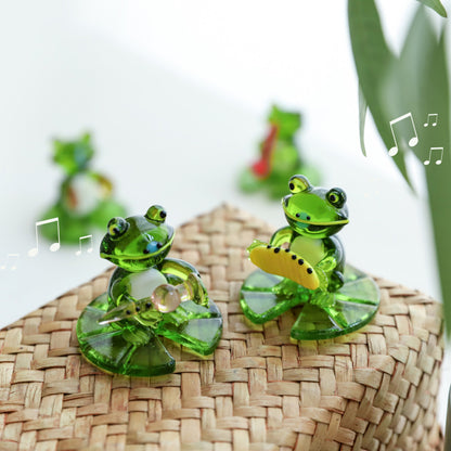 Glass Frog Ornament
