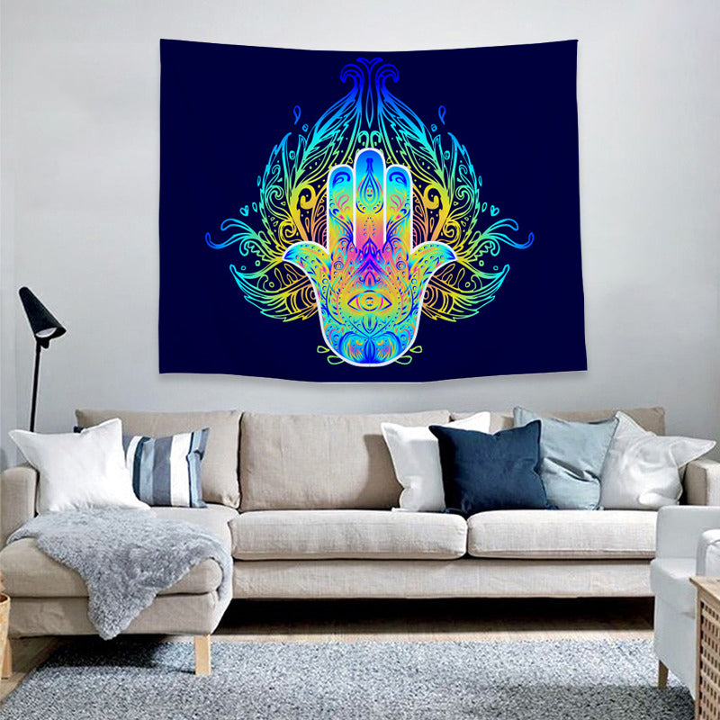 Psychedelic Print Tapestry