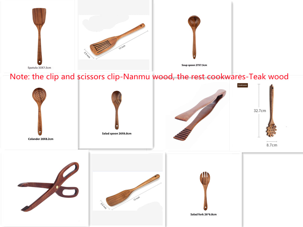 Wooden Kitchen Utensils