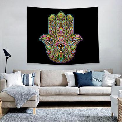 Psychedelic Print Tapestry