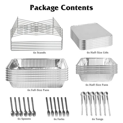 4 in 1 Plastic Containers