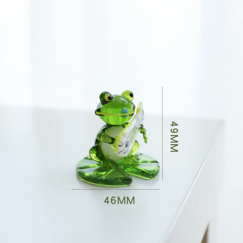 Glass Frog Ornament
