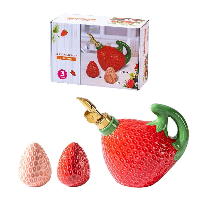 Cute Strawberry Design Kitchenware