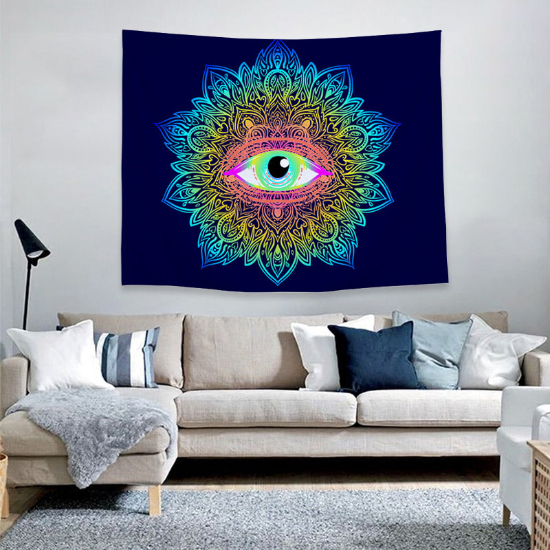 Psychedelic Print Tapestry