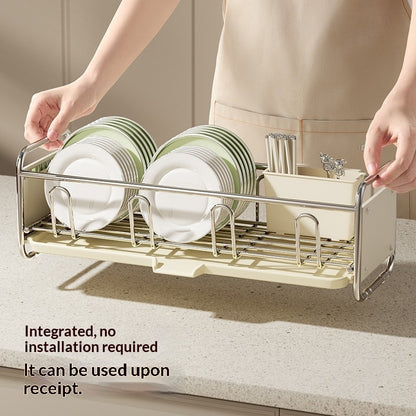 Narrow Kitchen Rack For Storing Bowls Chopsticks And Utensils