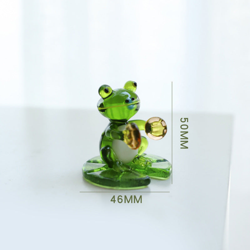 Glass Frog Ornament