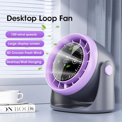 WhisperTouch Mini Desk Fan