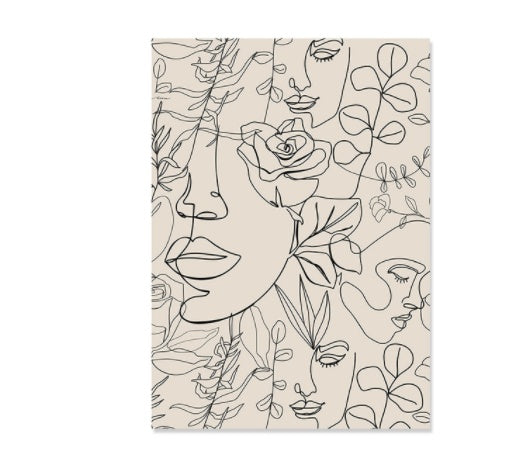 Boho Canvas Painting