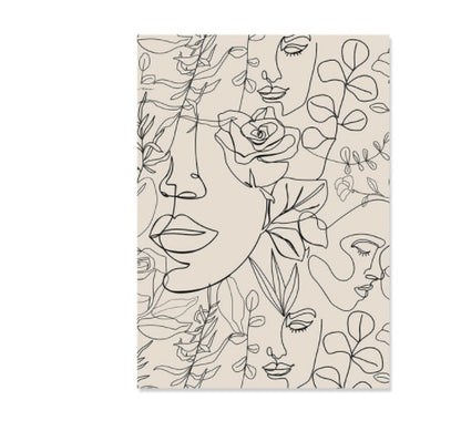 Boho Canvas Painting