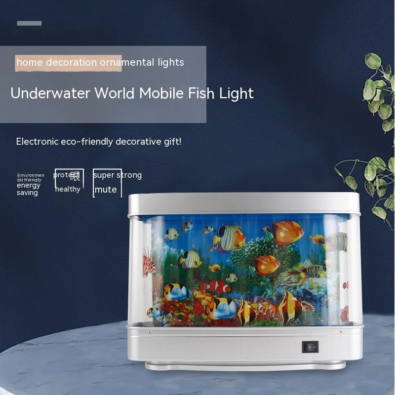 Resin Fish Lamp