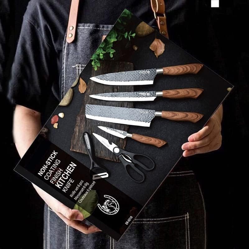 6 PCS Kitchen Knife Set