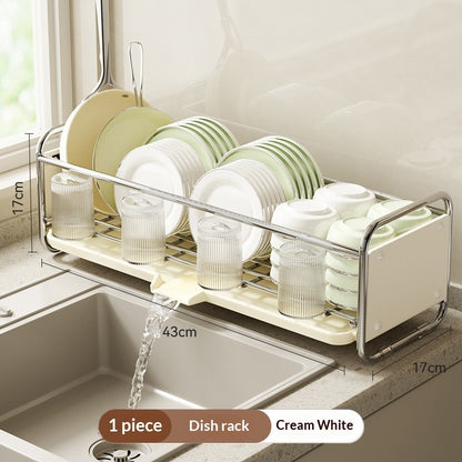Narrow Kitchen Rack For Storing Bowls Chopsticks And Utensils