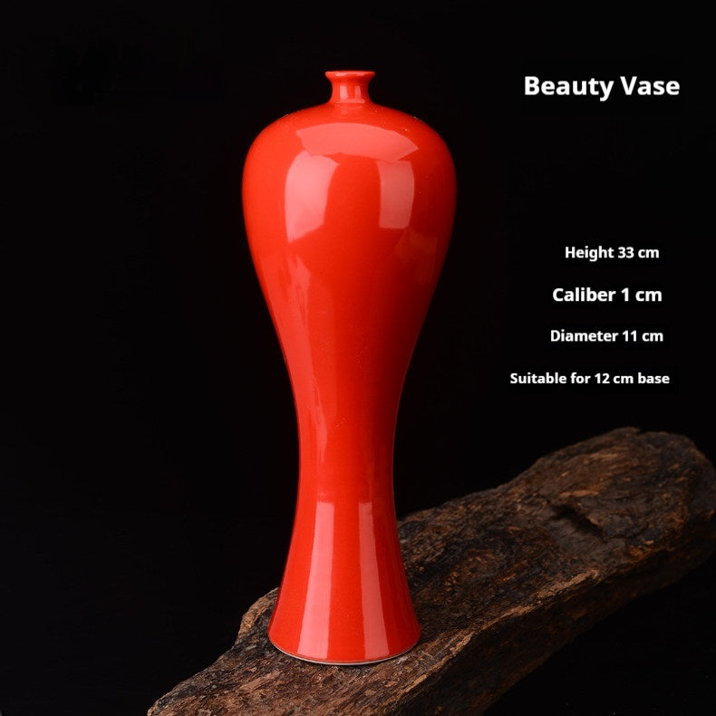 Color-Glazed Beauty Vase