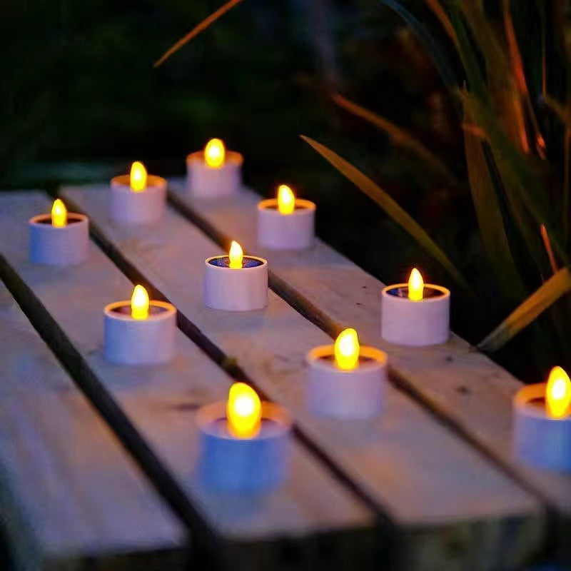 Outdoor Lightup Garden Candles