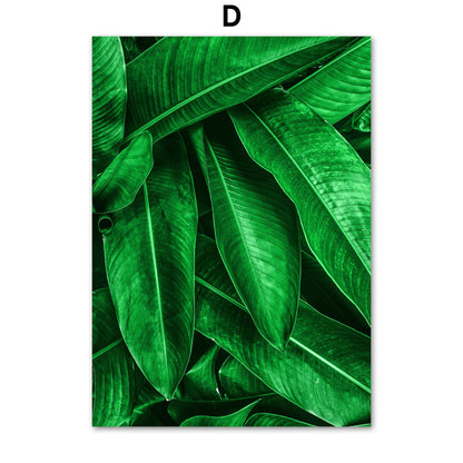 Green Plant Canvas Painting
