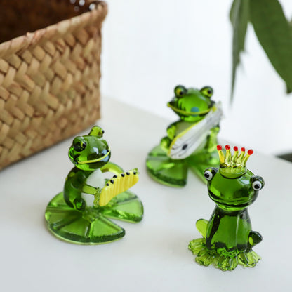 Glass Frog Ornament