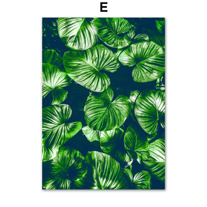 Green Plant Canvas Painting