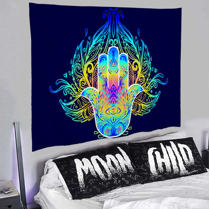 Psychedelic Print Tapestry