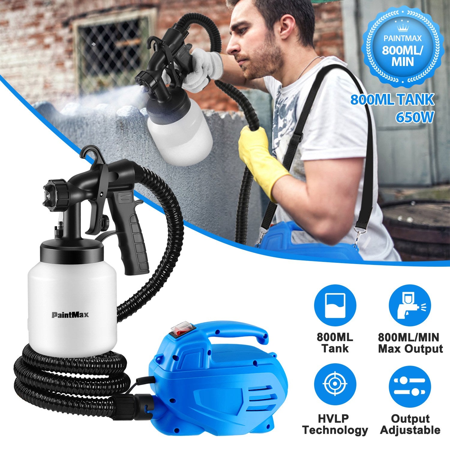 Efficient Paint Sprayer