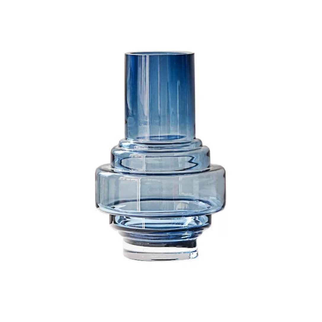 Blue Glass Vase