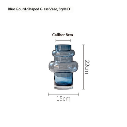 Blue Glass Vase