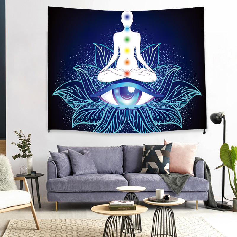 Psychedelic Print Tapestry